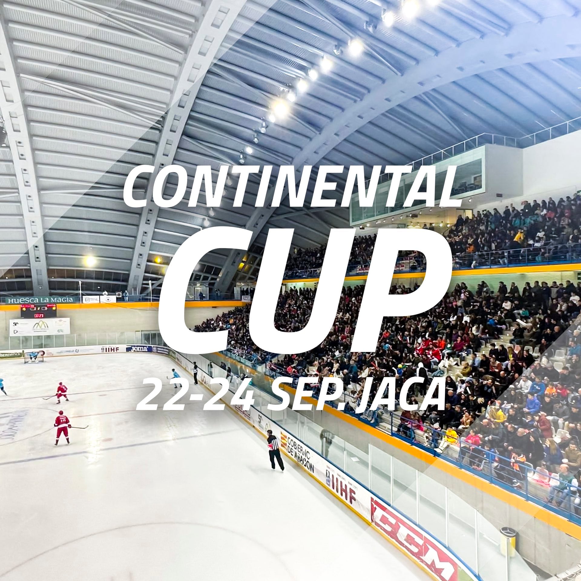 Los partidos comienzan este viernes en el Pabellón de hielo jaqués