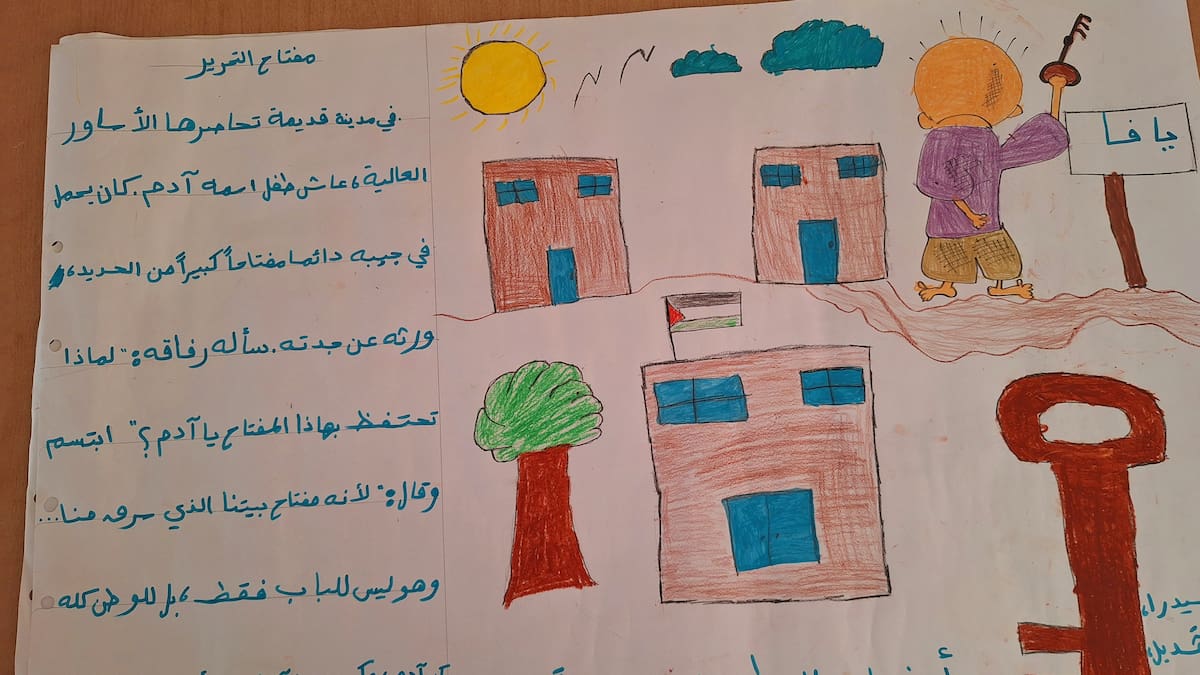 Aitziber Urtasun, activista en Cisjordania: "Generar espacios para que los menores puedan jugar, es un regalo"