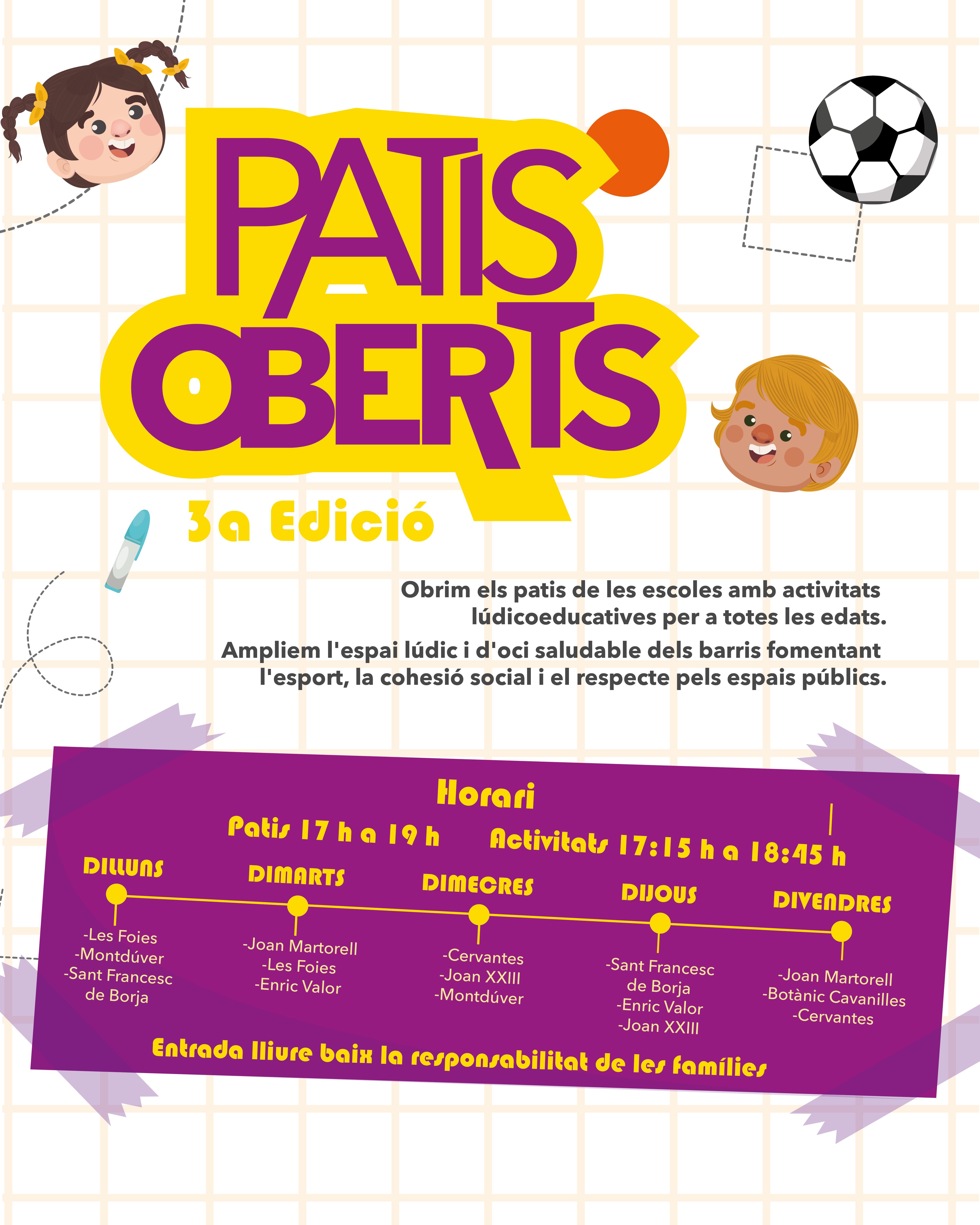 Cartel de Patis Oberts