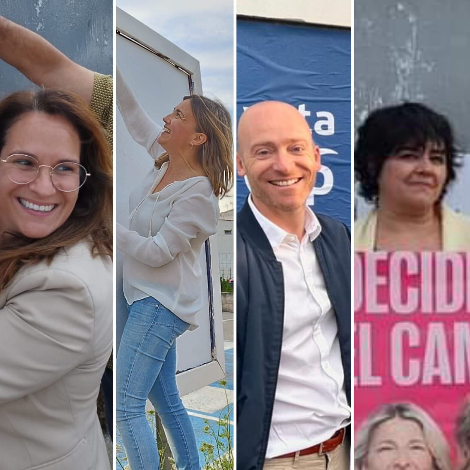 Aquest dijous els partis ha fet la tradicional aferrada de cartells