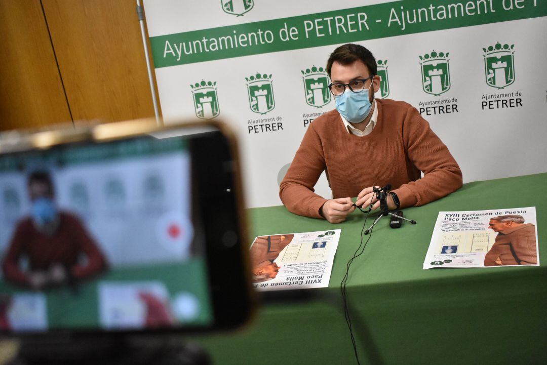 Fernando Portillo, edil de Cultura de Petrer 