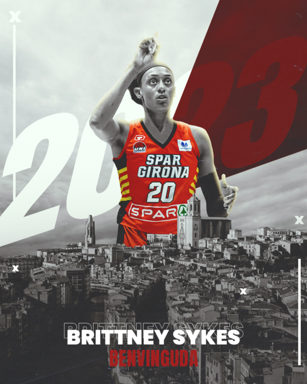 Brittney Sykes fitxa per l&#039;Uni Girona.