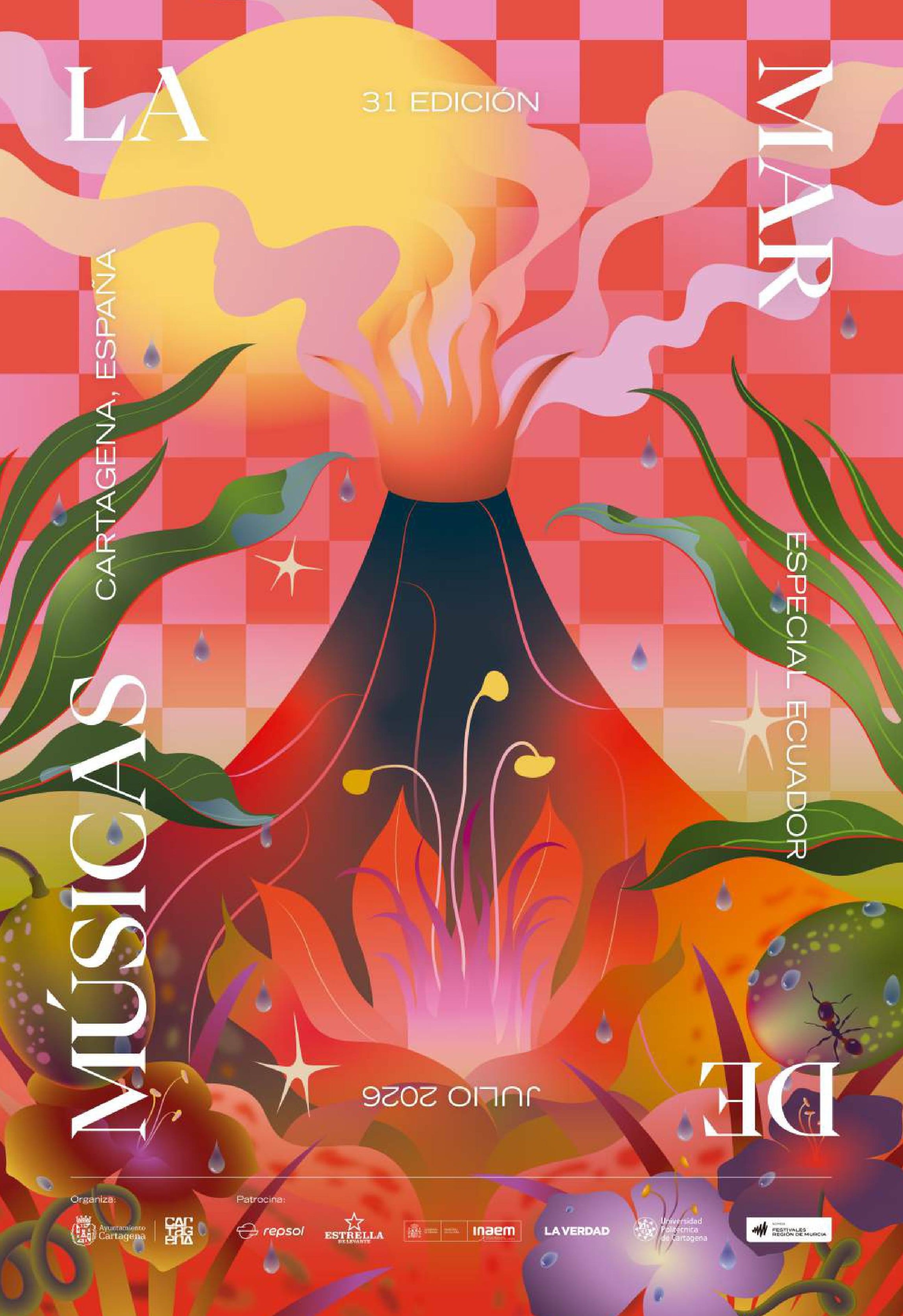 Cartel La Mar de Músicas 2026