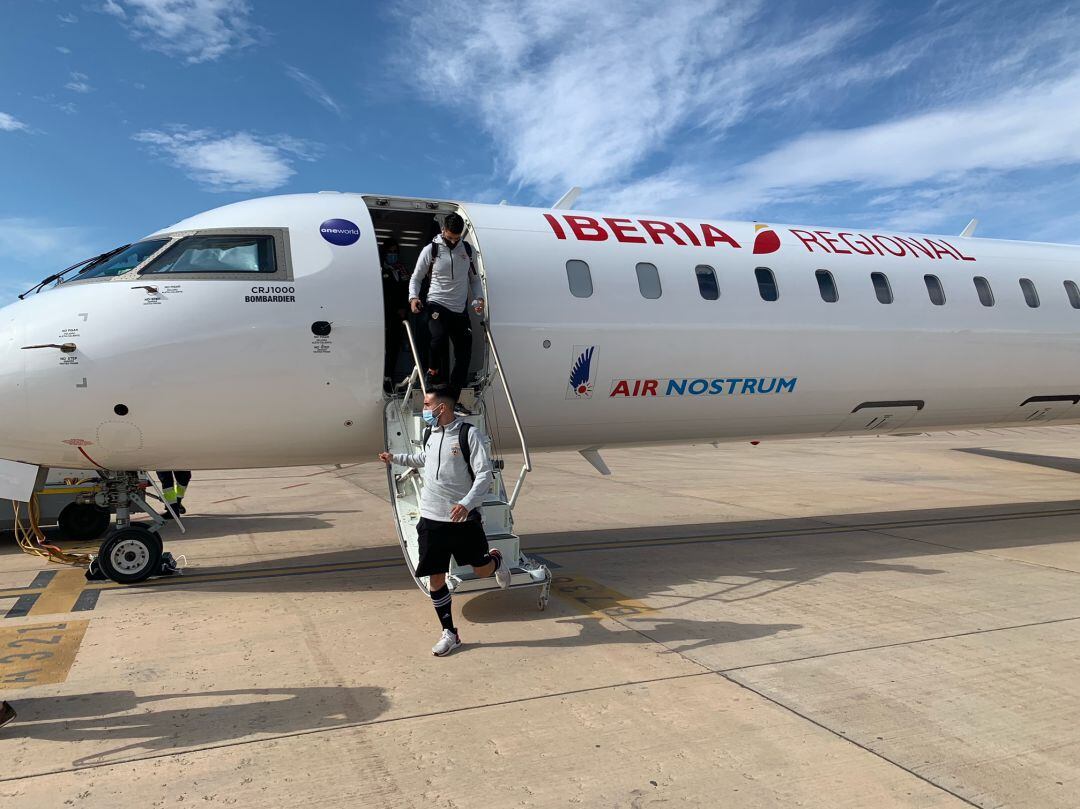 El Almería viaja el sábado a Madrid. 