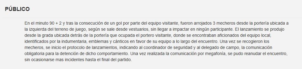 Acta del RCD Espanyol-Real Betis