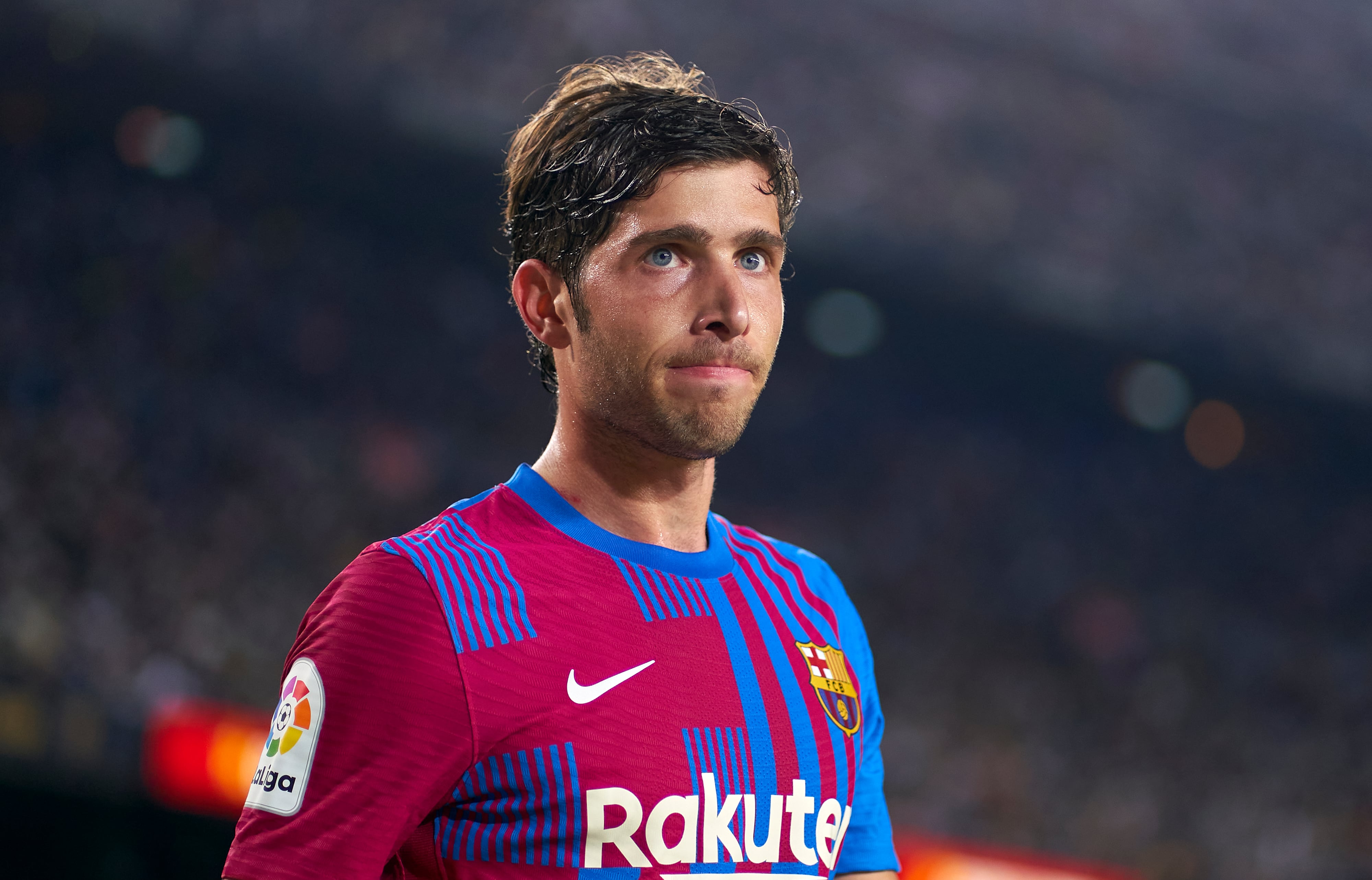 Sergi Roberto, en uno de sus últimos partidos con la camiseta del Barcelona