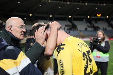 Lucas, desolado tras los penaltis