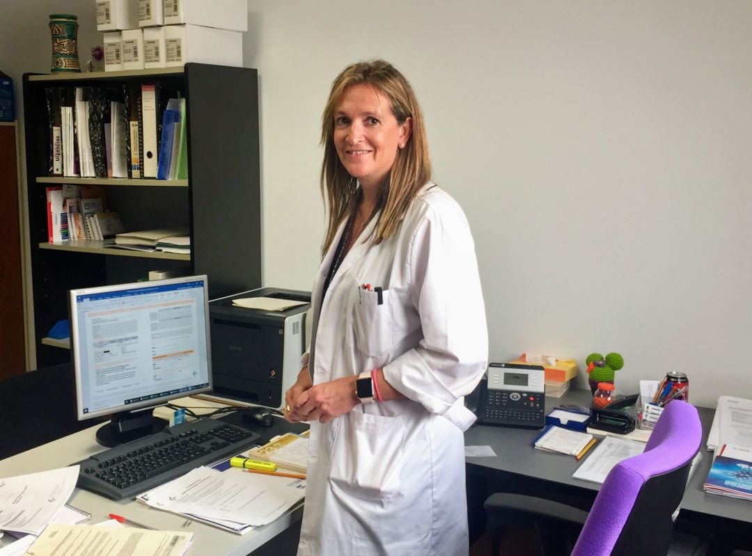 Amparo Talens en su despacho