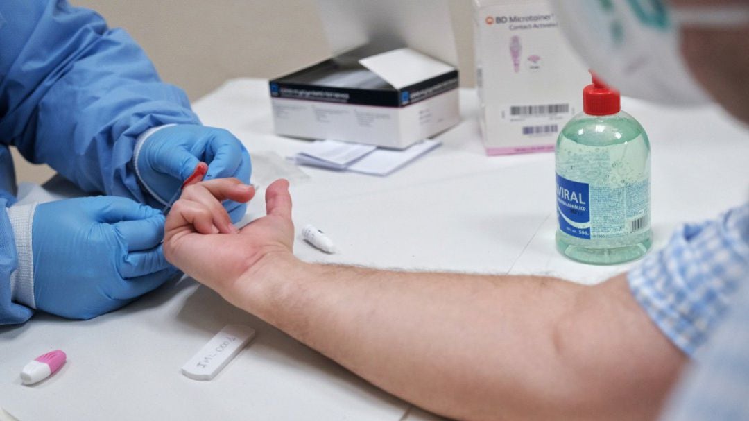 Test rápido de coronavirus