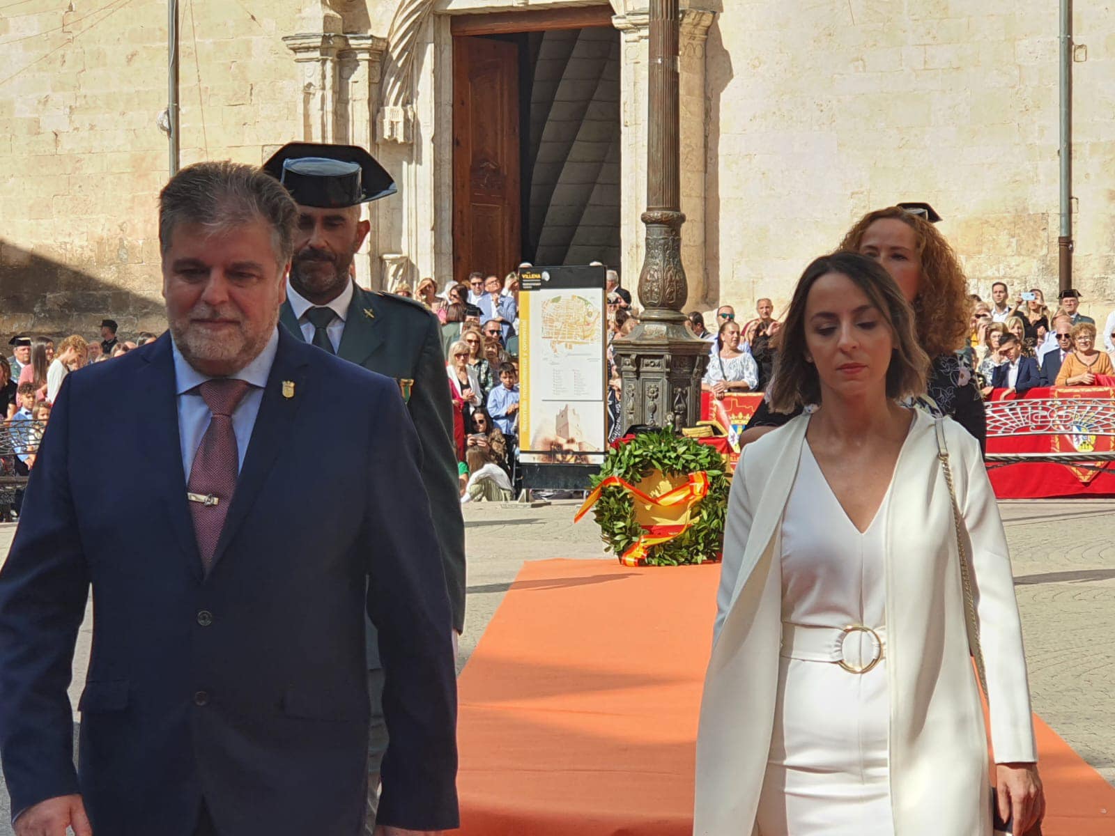 Momento del acto castrense