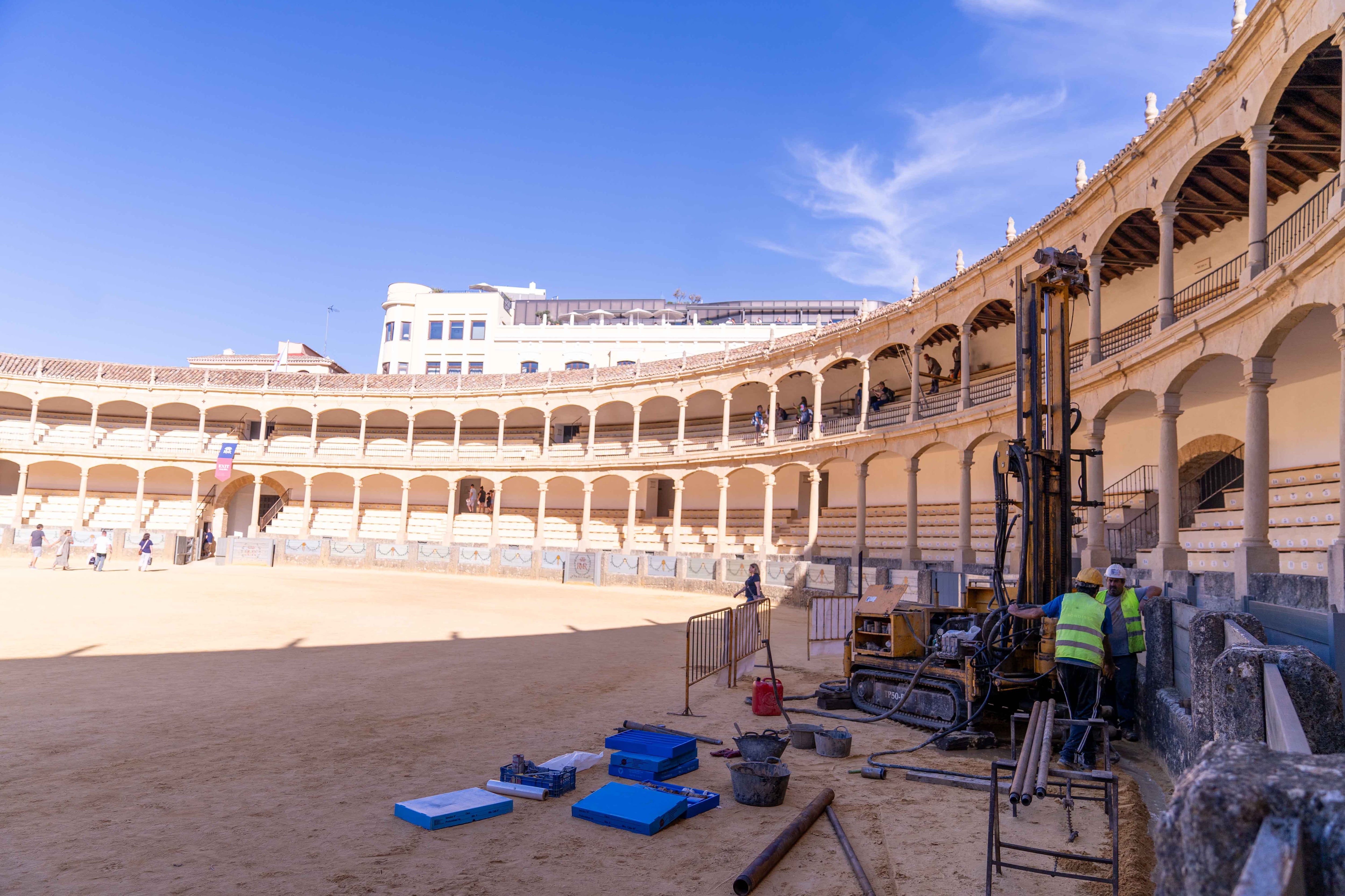 Actuaciones en la plaza de toros de Ronda