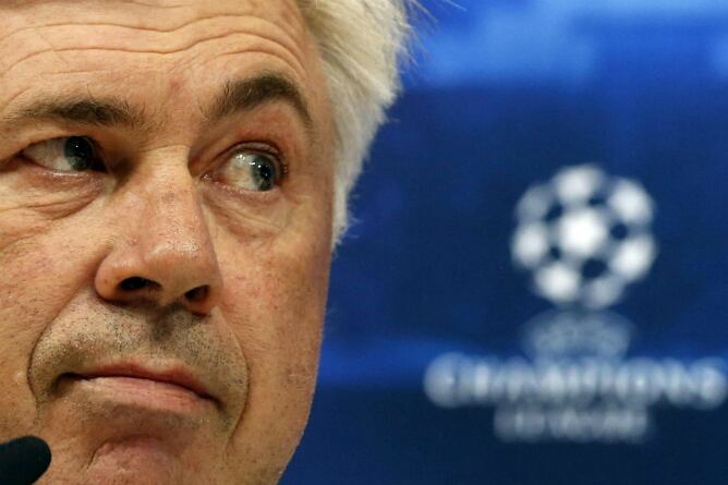 Ancelotti, en rueda de prensa