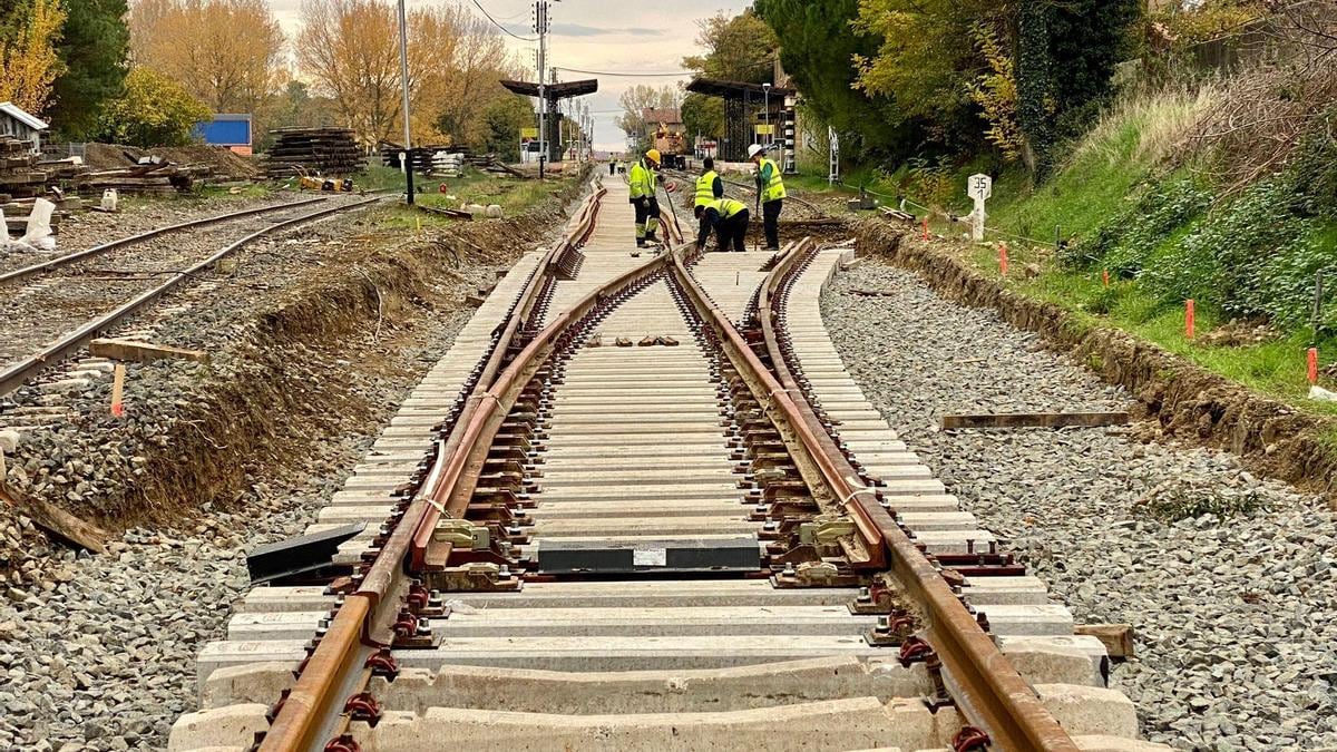 Imagen de archivo de una infraestructura ferroviaria.