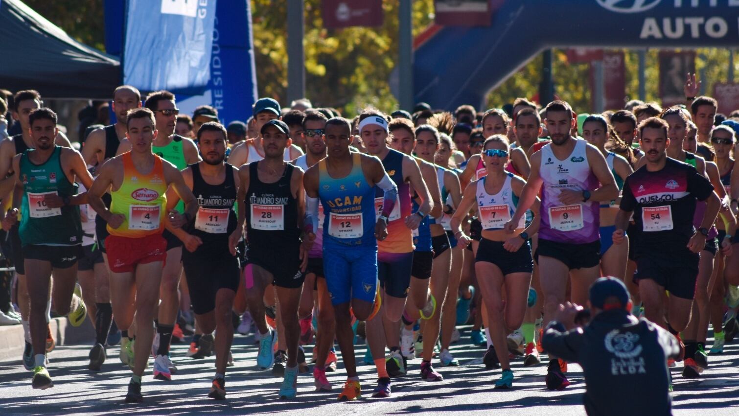 Salida de la prueba celebrada en 2022