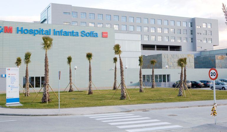 Imagen de la fahada hospital Infanta Sofía