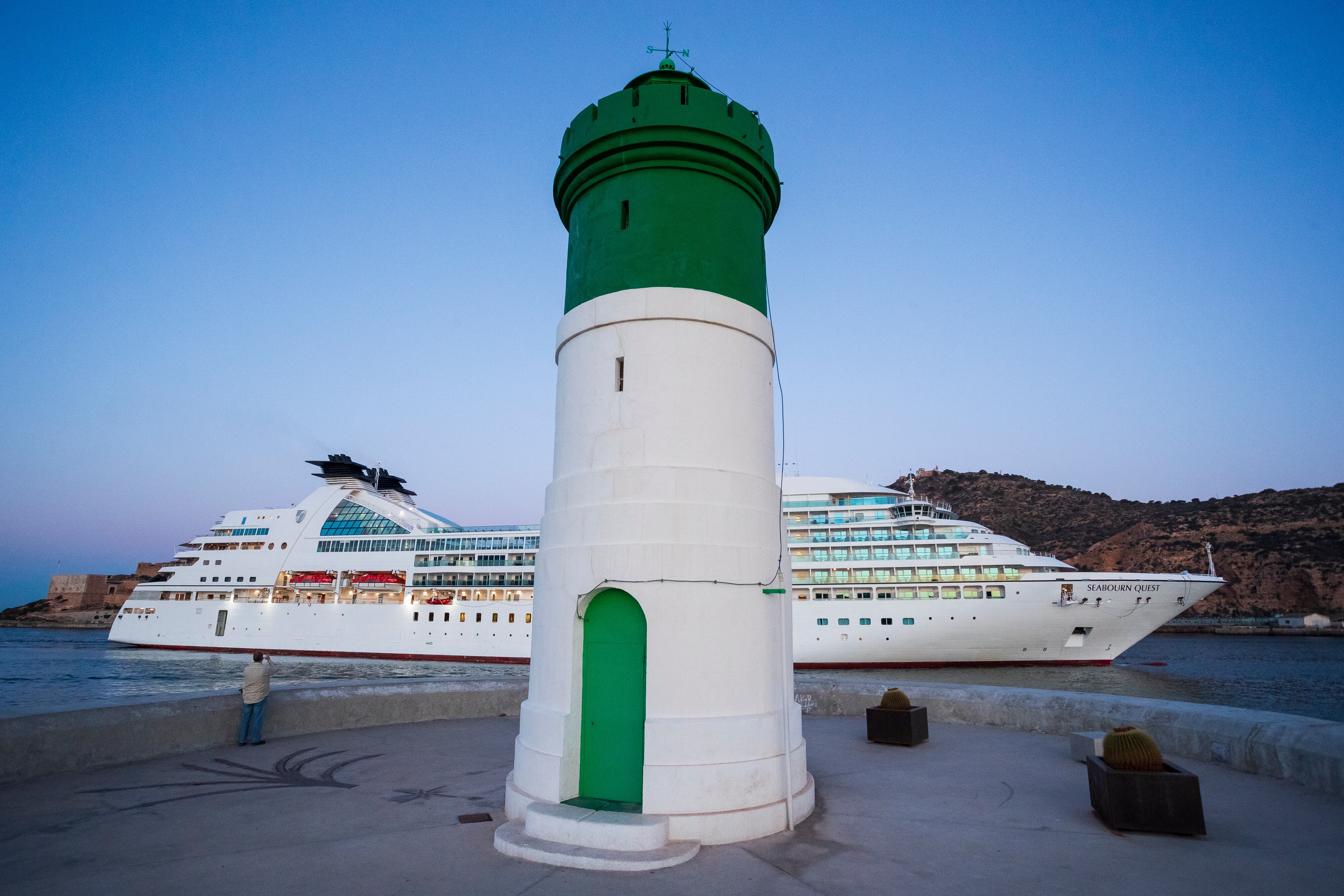 Crucero y Faro de la Curra de Cartagena