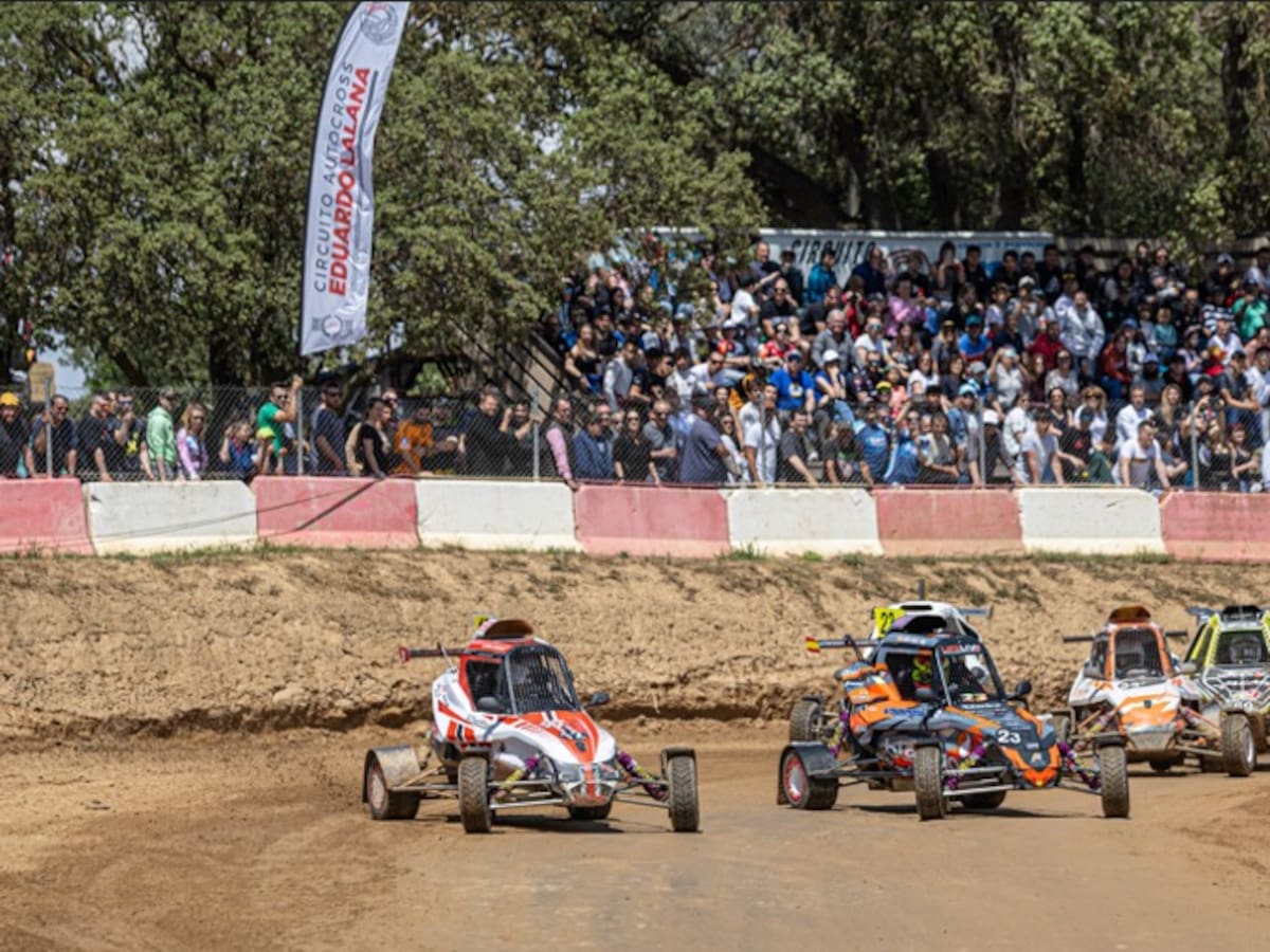 Esplús acoge el Campeonato de Aragón de Autocross con récord de participación