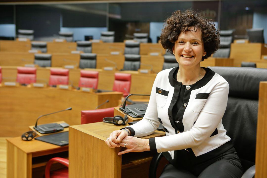 Asun Olaechea, presidenta de la Cámara de Comptos