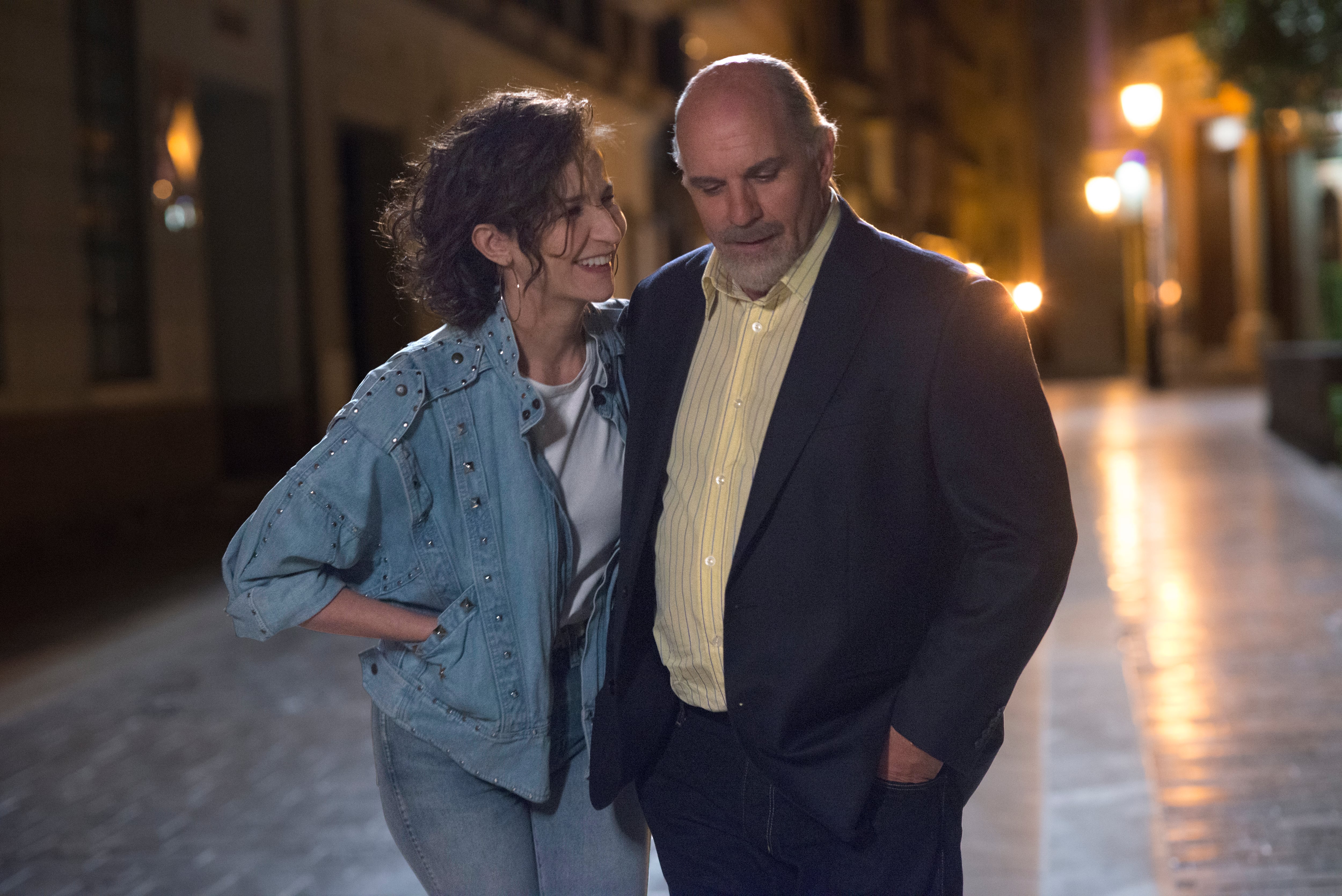 Valérie Lemercier y Sylvain Marcel, protagonistas de Aline