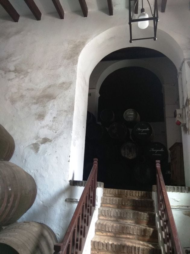 Otra imagen del interior de las bodegas Lustau