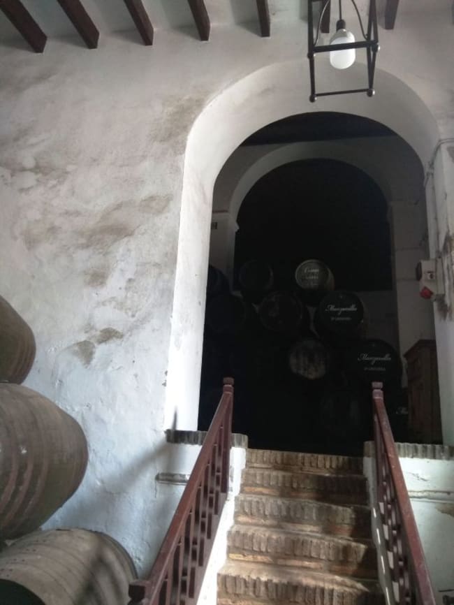 Otra imagen del interior de las bodegas Lustau