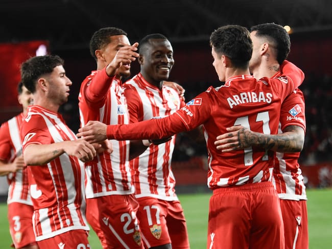 El Almería es una piña, eso será clave en las últimas cinco jornadas de la temporada para luchar por el ascenso directo.