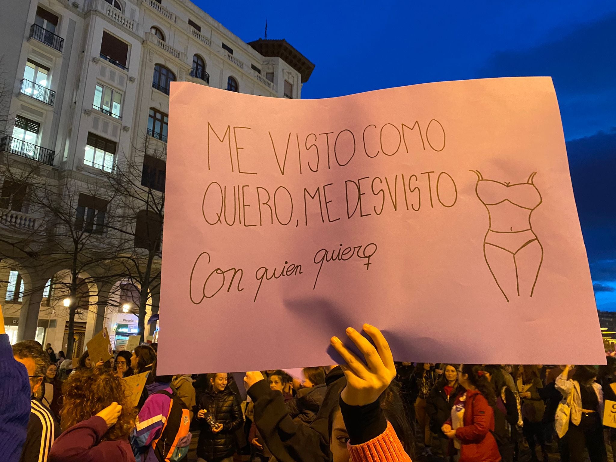 Manifestación 8M Zaragoza 2023