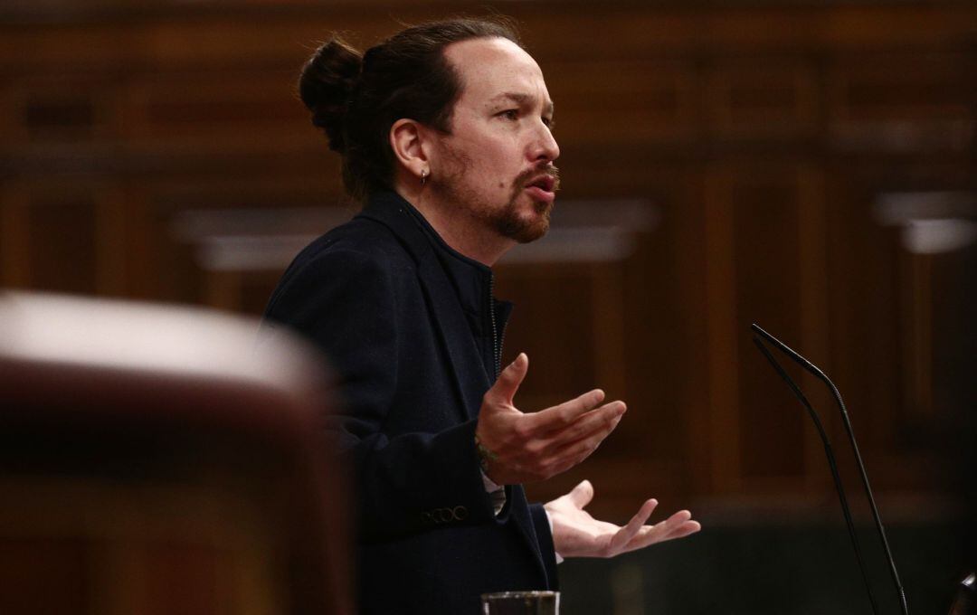 El secretario general de Podemos y vicepresidente segundo del Gobierno, Pablo Iglesias.