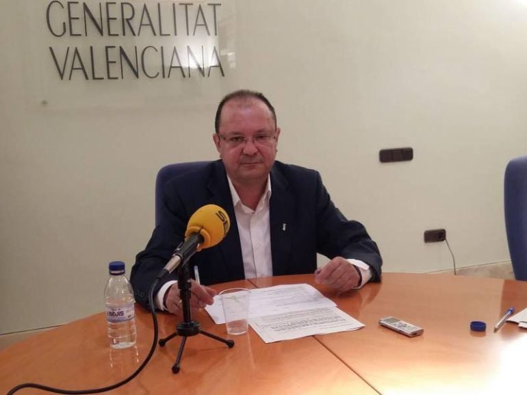 El delegado territorial del Consell en Castellón, Adolf Sanmartín.