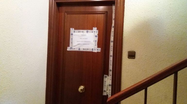 Imagen del domicilio donde residía la pareja