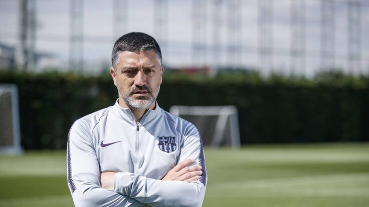 Entrevista a García Pimienta al 'Què t'hi Jugues!': "L'ADN Barça també és ser guanyador i competitiu"