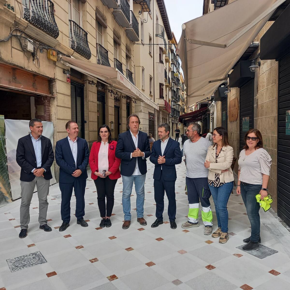Abre la calle Maestra de Jaén tras su remodelación