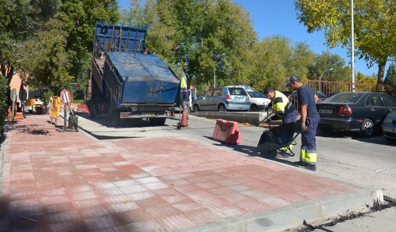 Los trabajos mejorarán la movilidad de los peatones