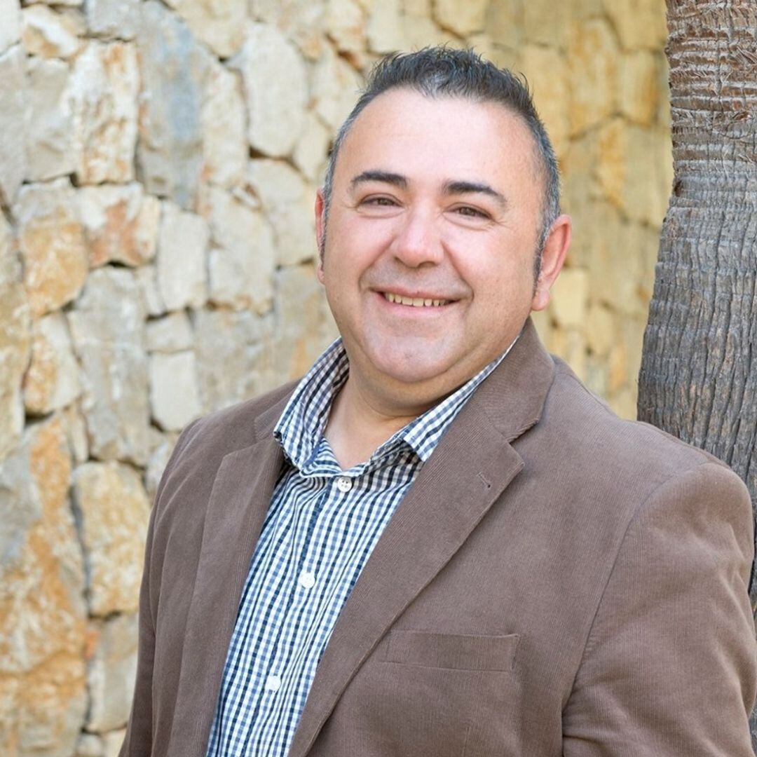 Emili Falquet, en una imagen de las últimas elecciones municipales en Benirredrà