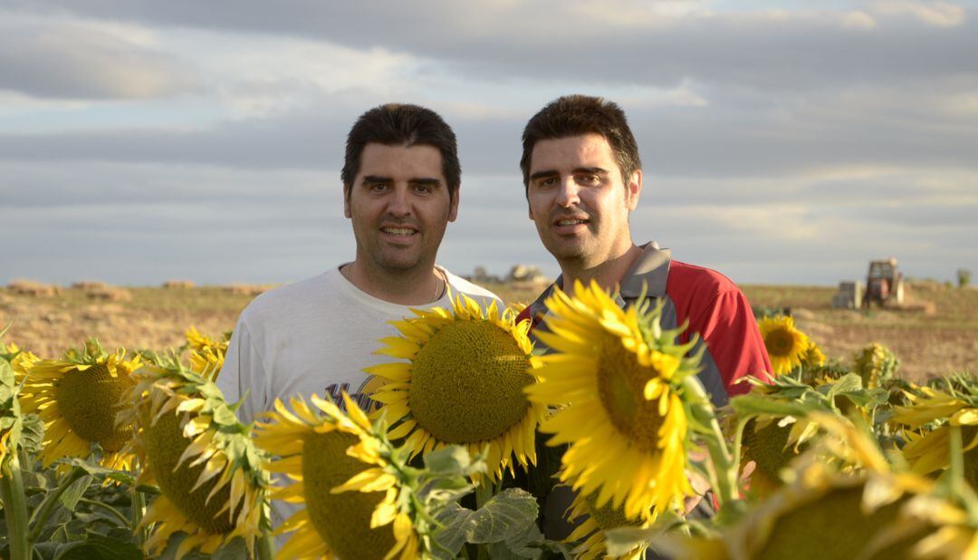 Los hermanos Joaquín y Herminio Tribaldos de La Alberca de Záncara (Cuenca).