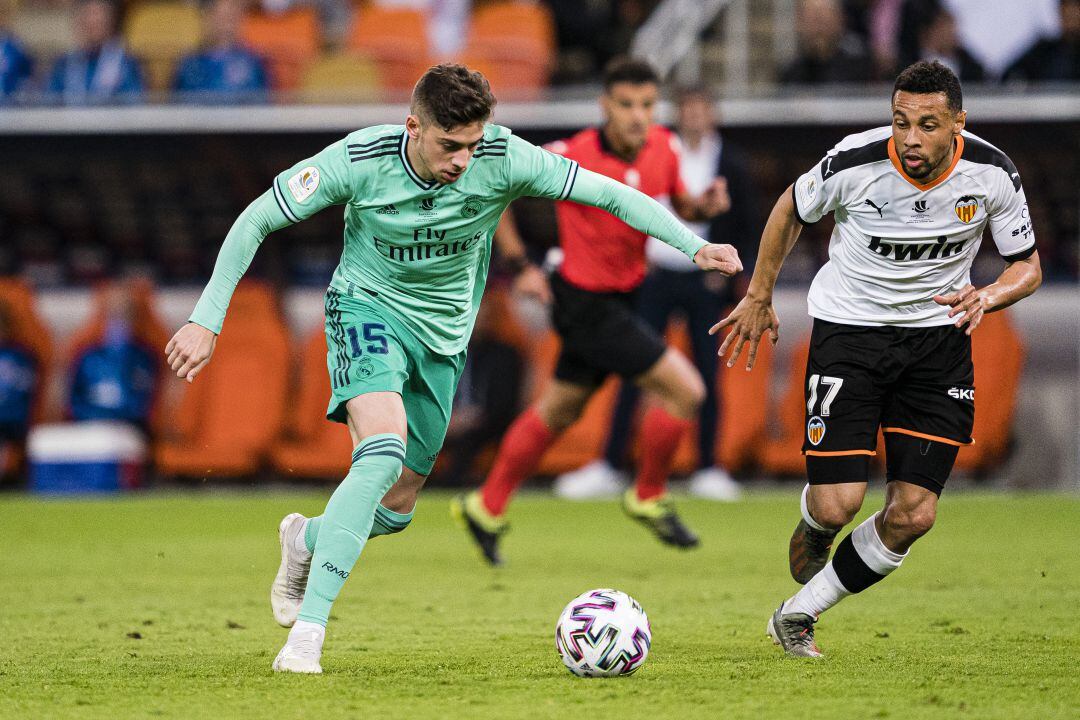 Imagen del último partido entre ambos equipos en Arabia Saudí