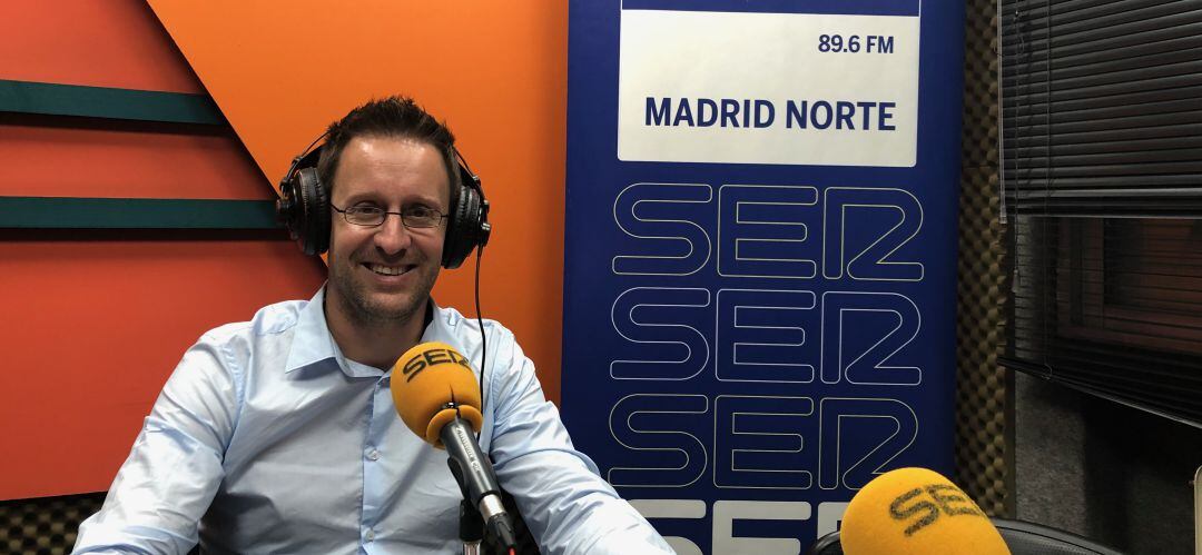 Juan Jesús Valle, alcalde de Algete en los estudios de SER Madrid Norte