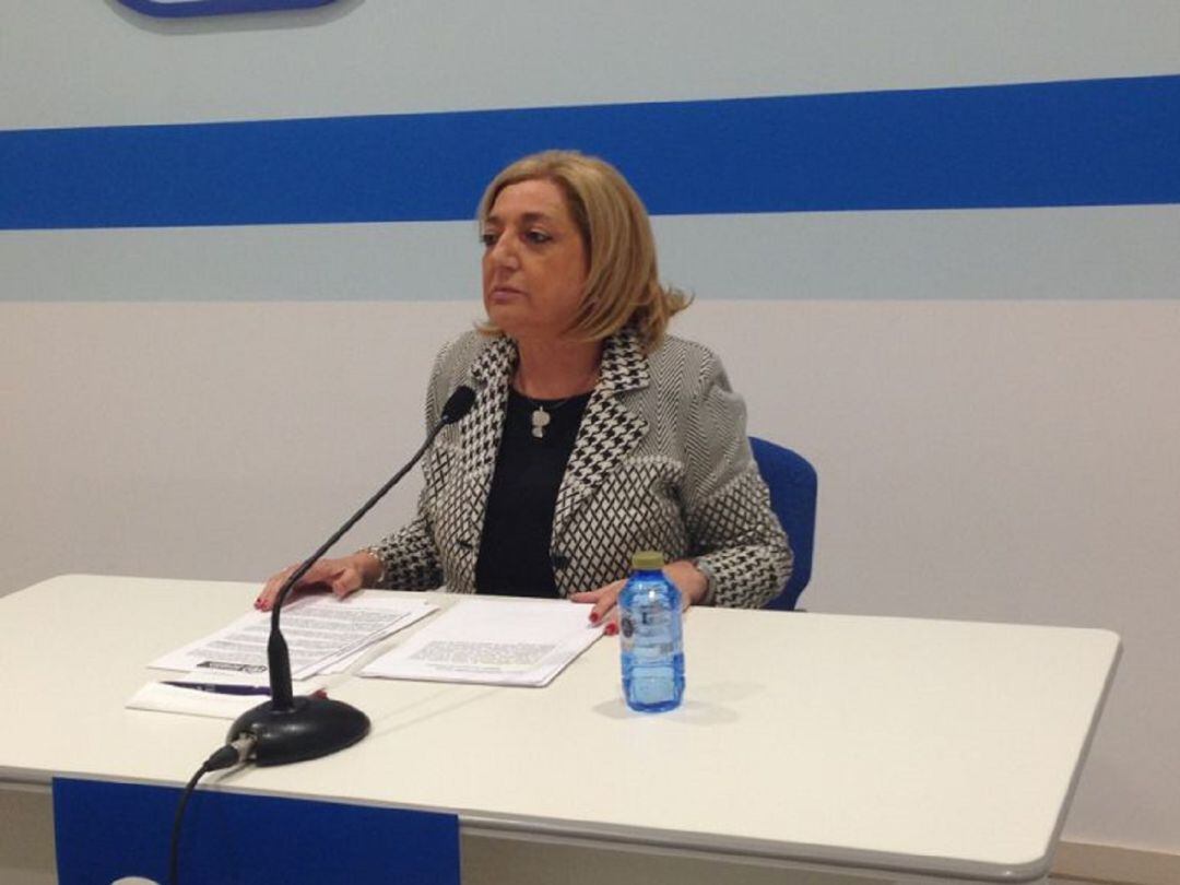 Paloma Sanz, presidenta del PP Segovia