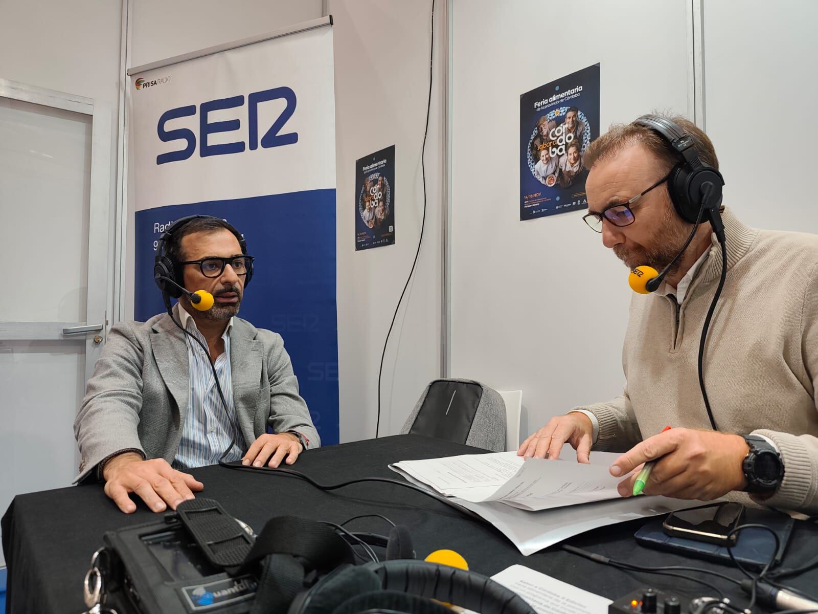 Félix Romero, presidente de Iprodeco en el especial Hoy por Hoy Córdoba desde la II Feria del Sabor