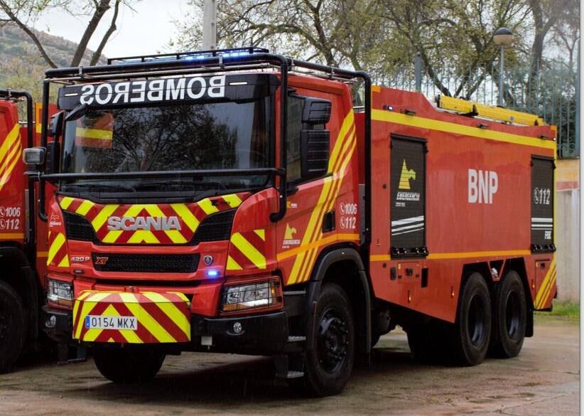 Camión de Bomberos de Emergencia Ciudad Real