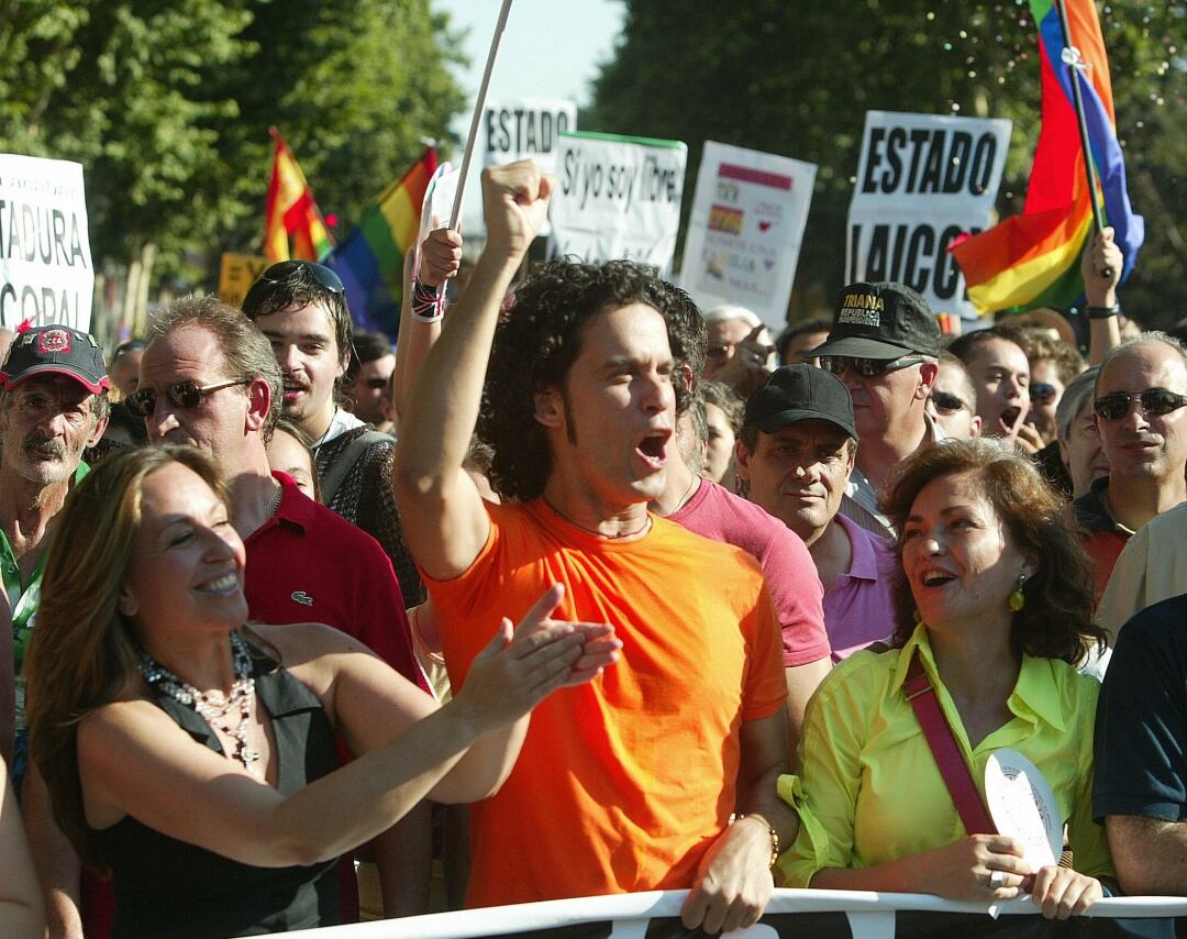 El diputado socialista Pedro Zerolo fue uno de los principales impulsores de la Ley de matrimonio igualitario que fue aprobada por el Congreso en 2005