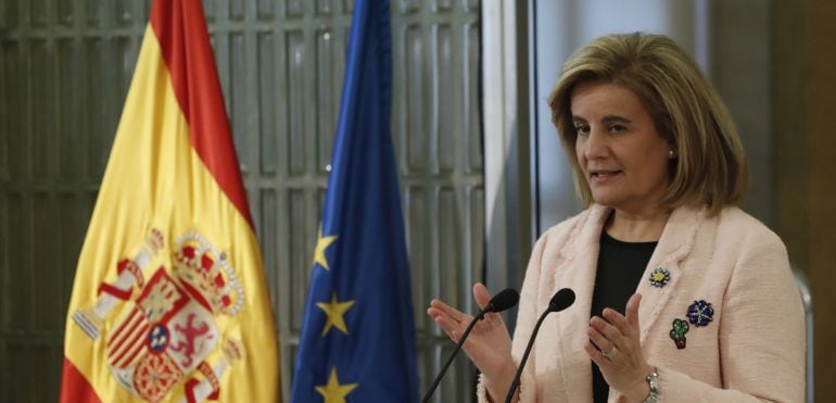La ministra d'ocupació i seguretat social, Fátima Báñez