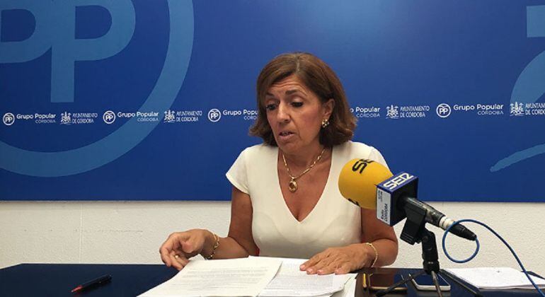 María Jesús Botella, concejala del PP