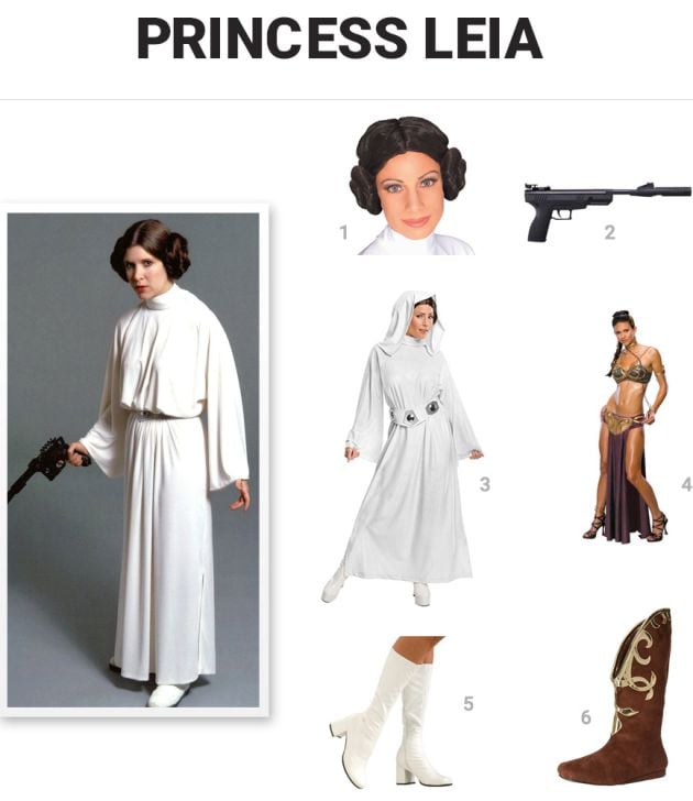 Cómo disfrazarse de la princesa Leia.