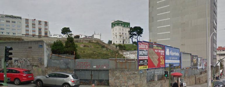 Terreno donde se situaba el convento de las adoratrices