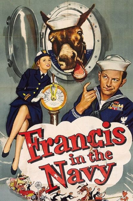 Cartel de &quot;Francis en la Marina&quot;