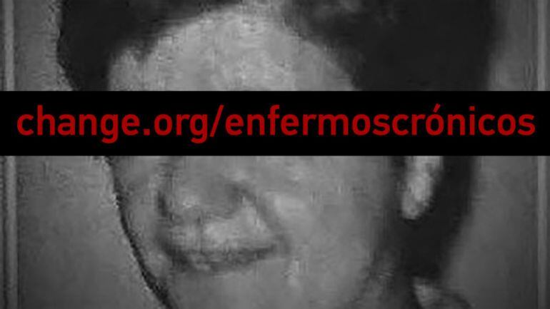 Foto colgada en la plataforma Change.org por quienes recogen las firmas.