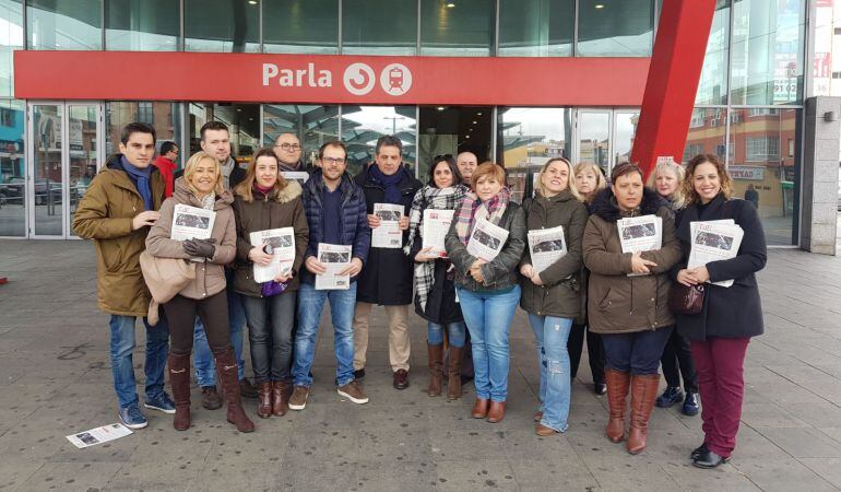 Los socialistas reclaman más estaciones de Cercanías y un mejor servicio ferroviario