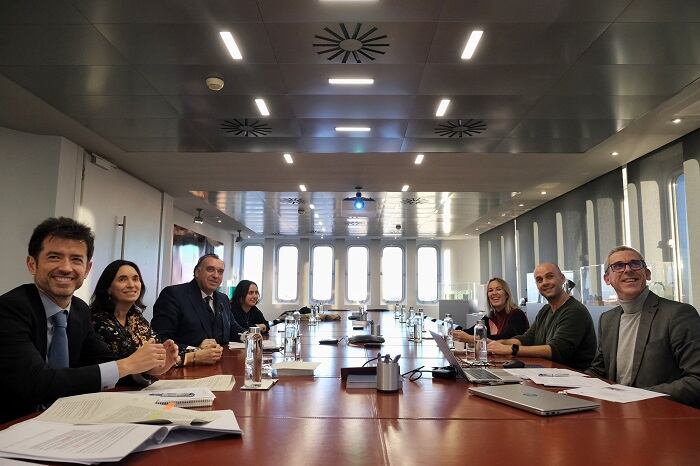 Un momento de la reunión