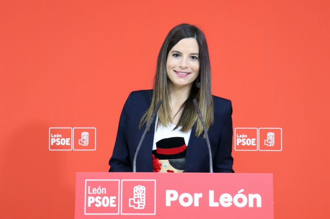 Procuradora socialista en Castilla y León y Secretaria de Organización del PSOE de León, Nuria Rubio